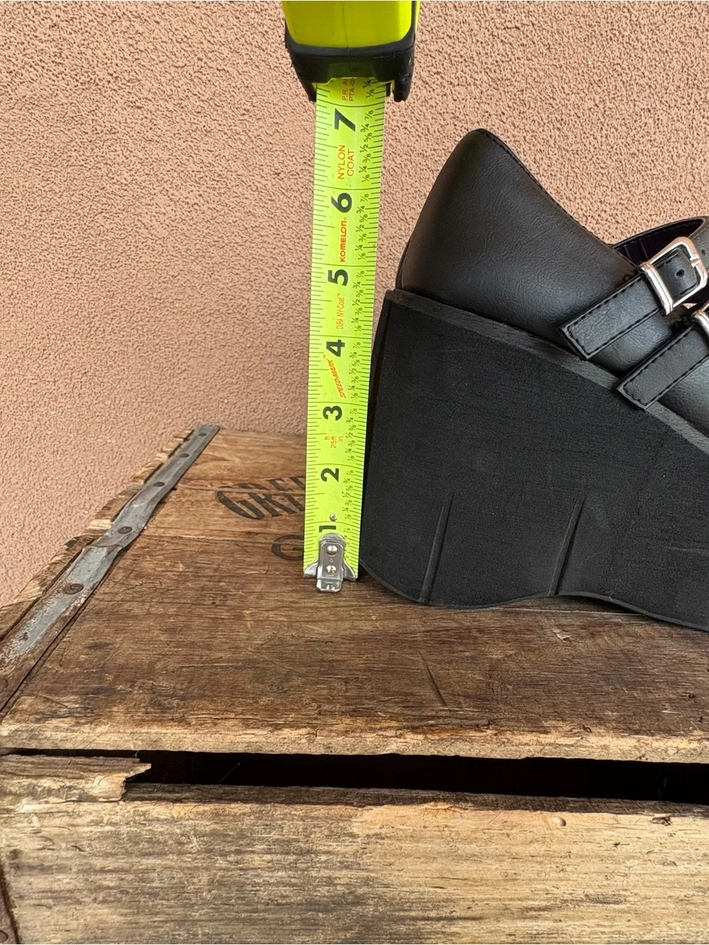 Demonia Kera Platform Mary Jane Shoe